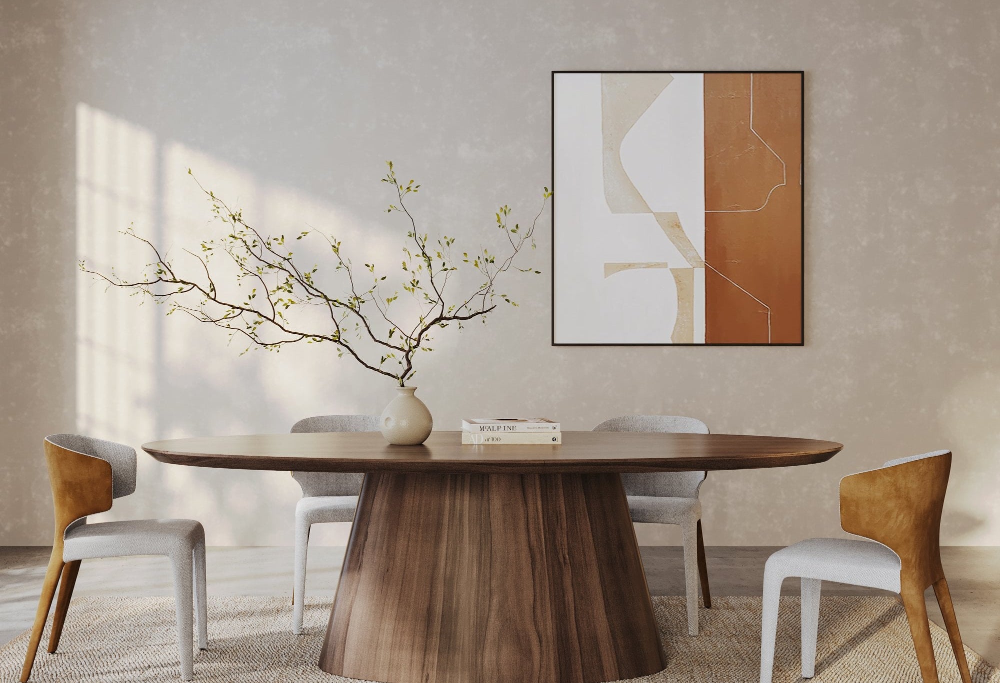 Vivid Shape Painting by Tommy Franks