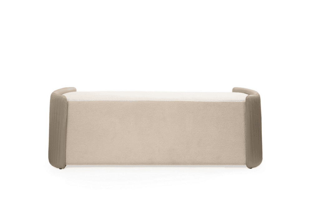 Lobby Boucle Bench Seat by Tommy Franks
