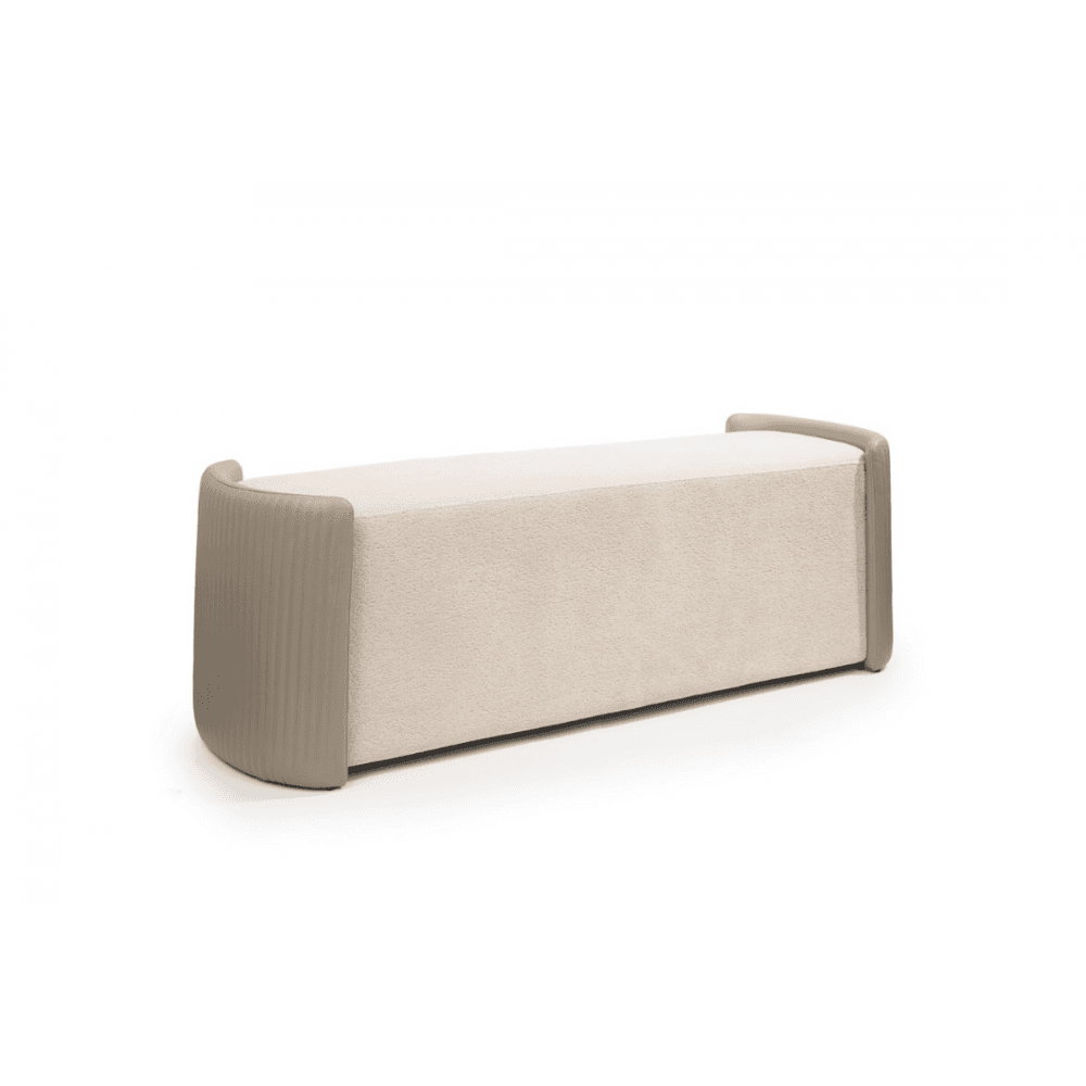 Lobby Boucle Bench Seat by Tommy Franks