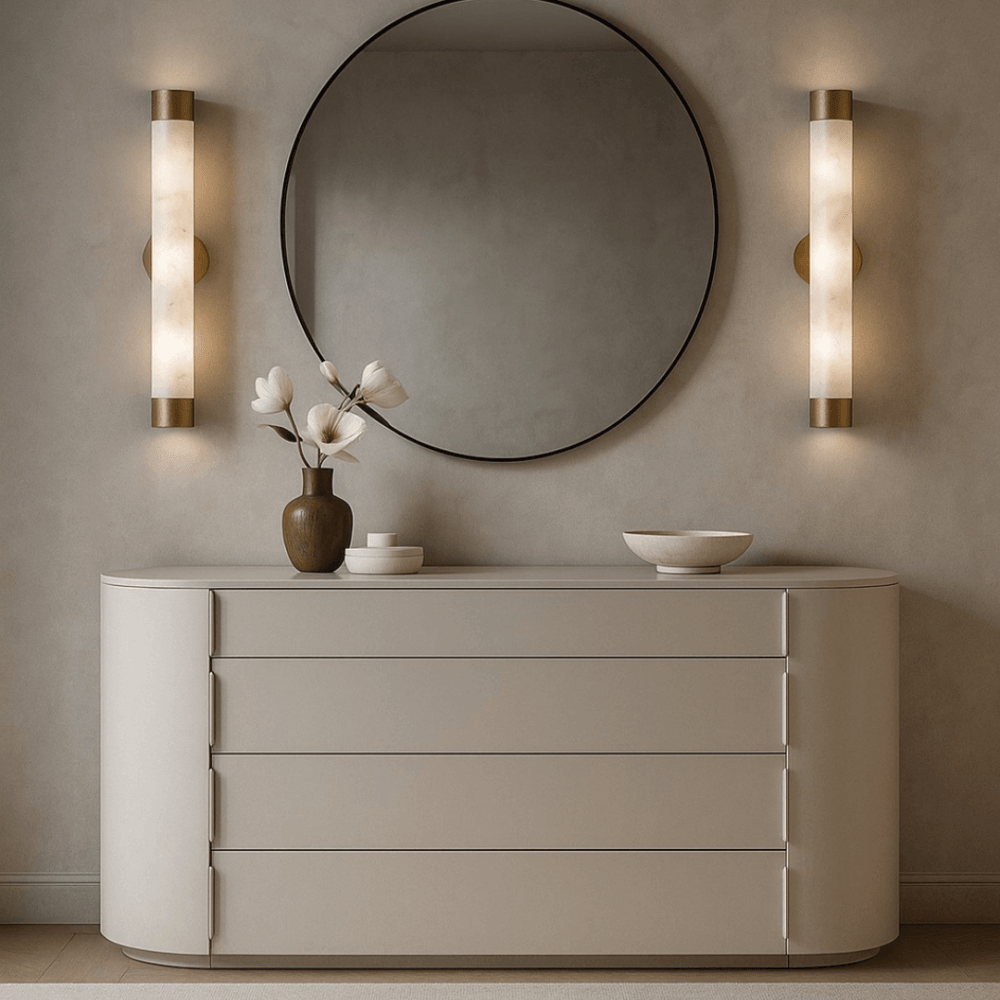 Sims Matte Beige Chest of Drawers by Tommy Franks