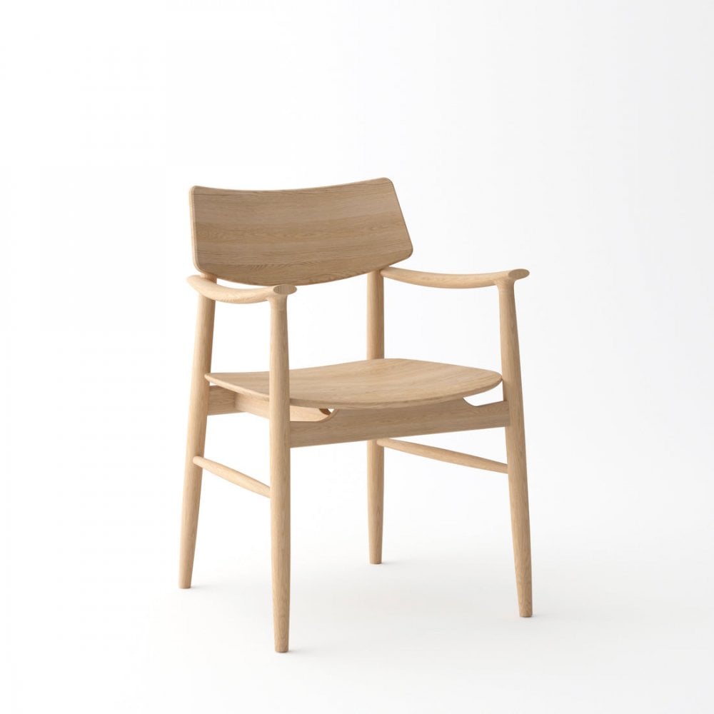 Mono Solid Oak Dining Arm Chair by Tommy Franks
