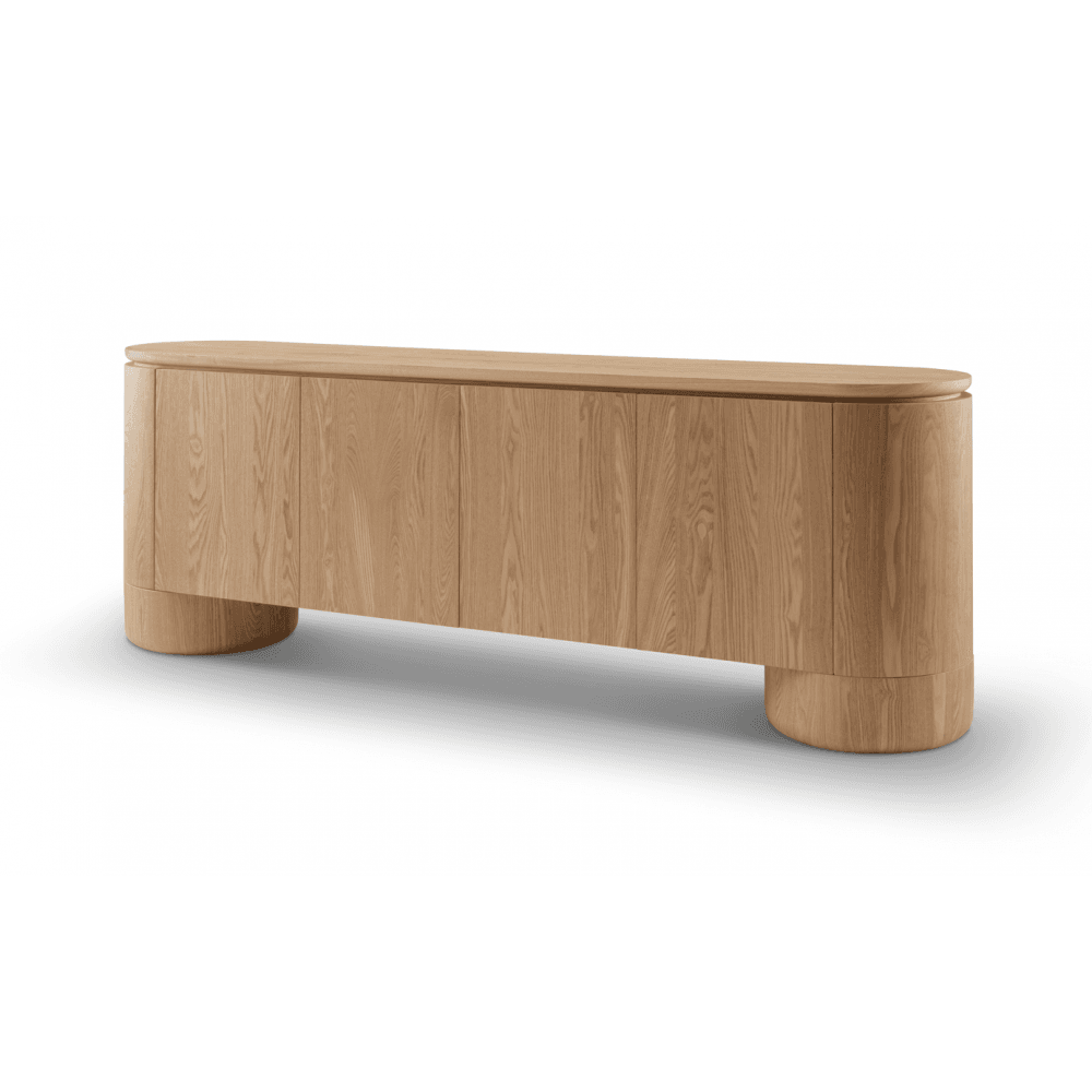 Berwick 4 Door Ash Oak Sideboard by Tommy Franks