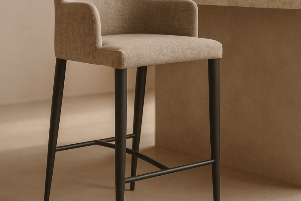 Varsi Giselle Olive Counter Bar Stool by Tommy Franks
