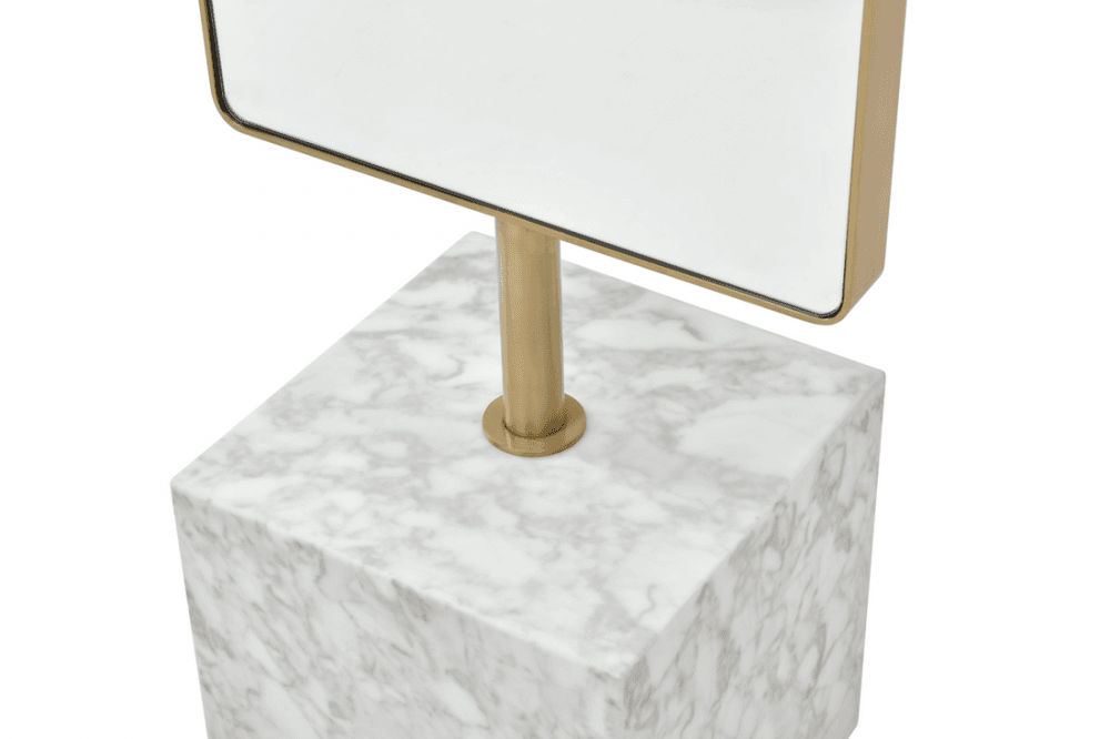 Tetra Free Standing Mirror by Tommy Franks