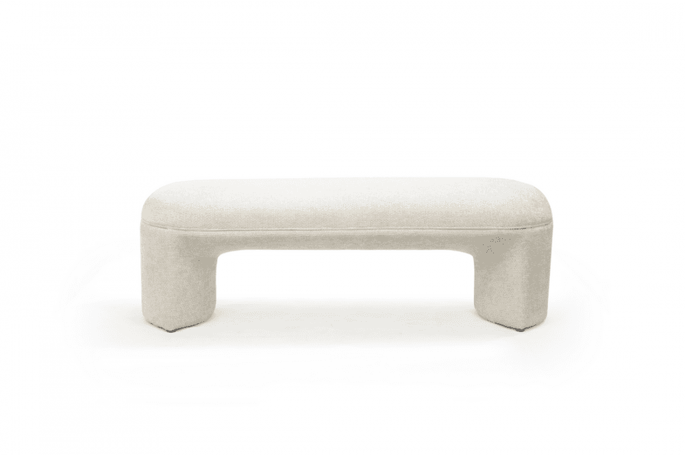 Roxton Dove Bench Seat by Tommy Franks