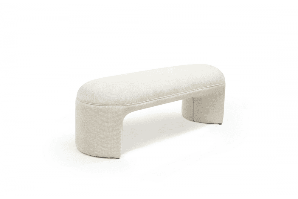Roxton Dove Bench Seat by Tommy Franks
