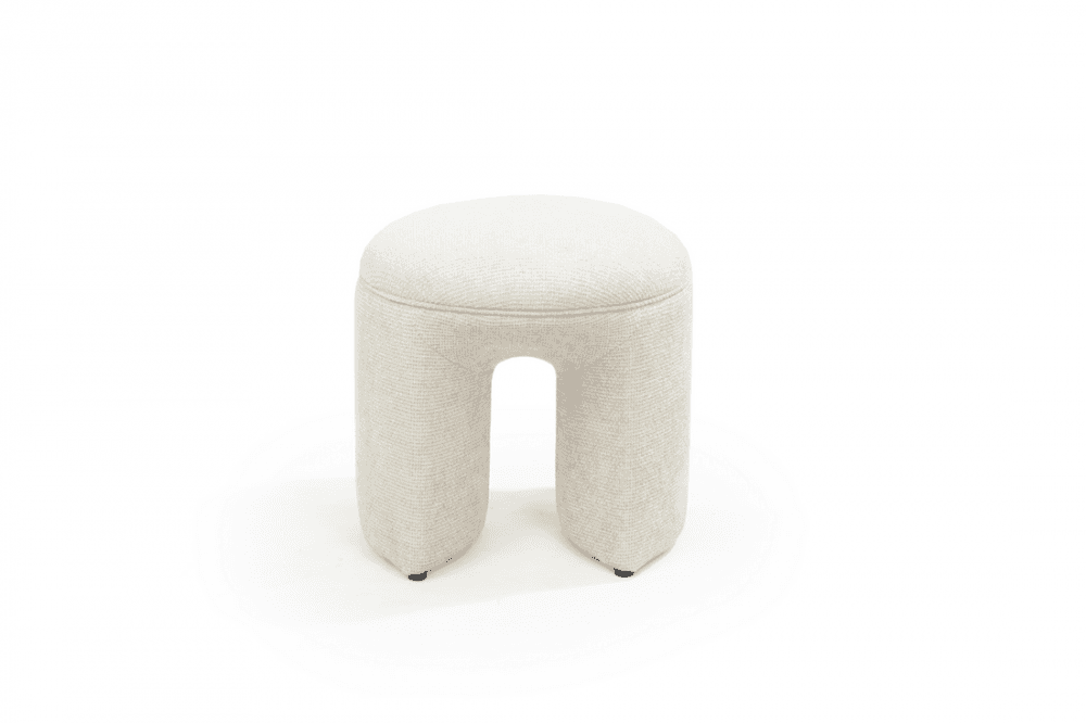 Roxton Dove Stool by Tommy Franks