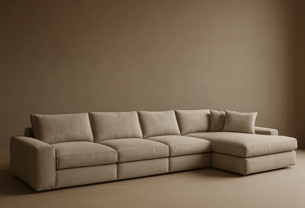 Bronte Cream Modular Sofa by Tommy Franks