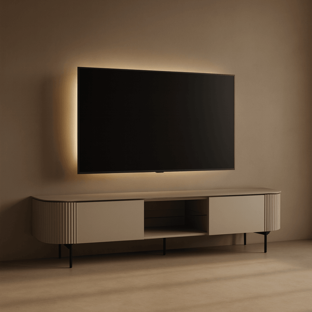 Lantine Beige TV Unit by Tommy Franks