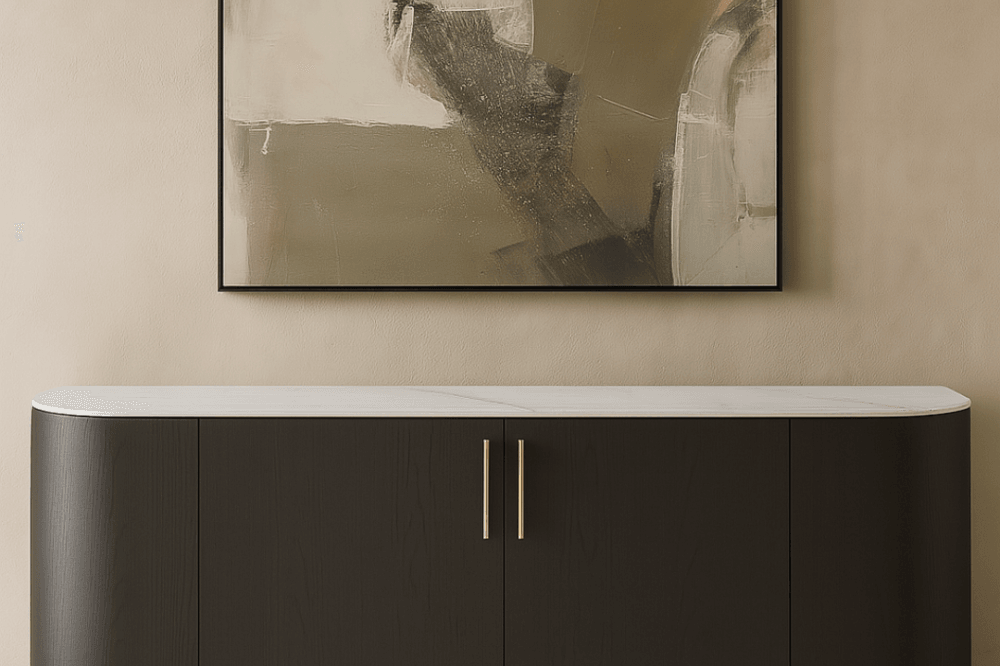 Oakura Black Buffet by Tommy Franks