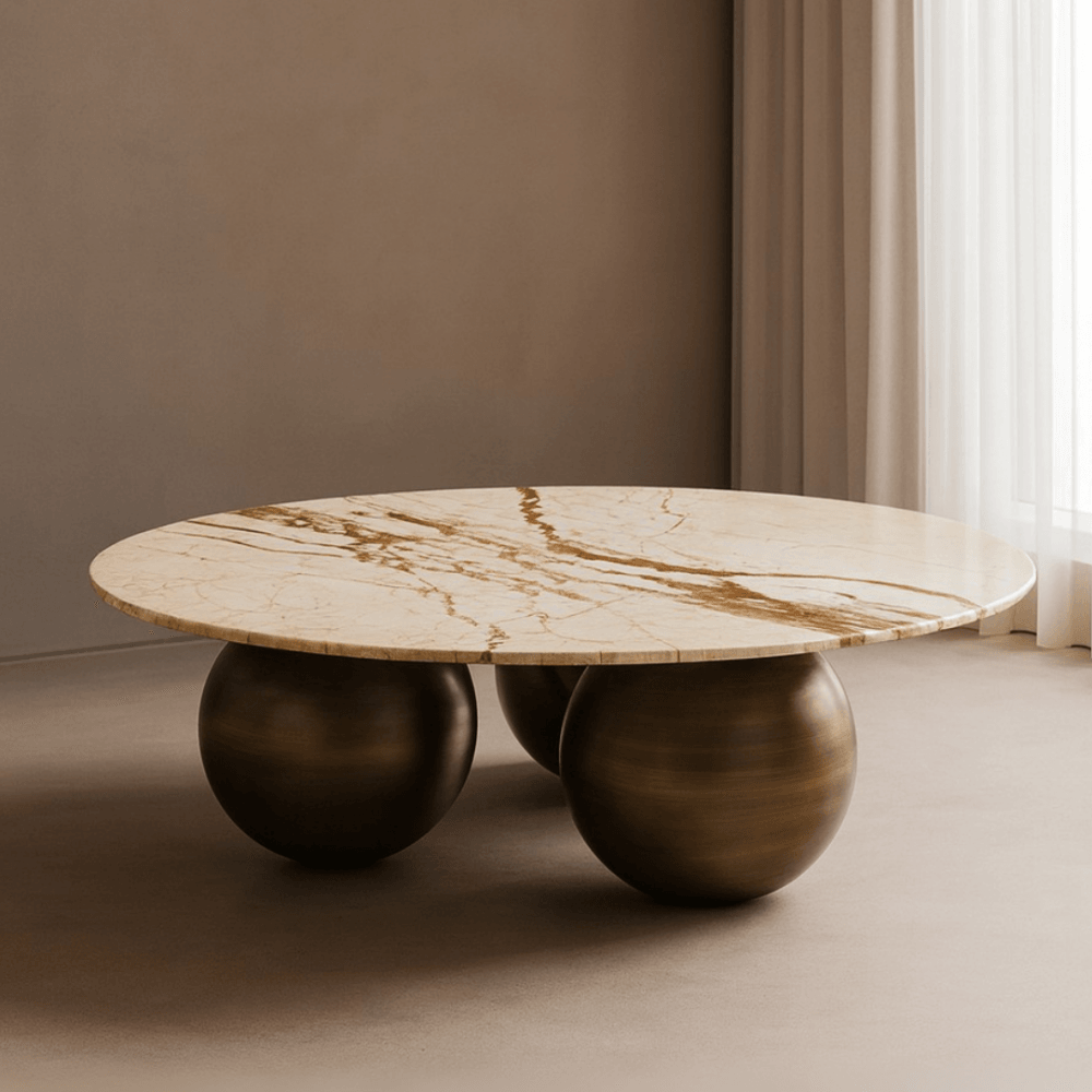 Crescent Coffee Table by Tommy Franks