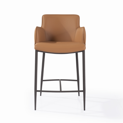 Kim Tan Counter Stool by Tommy Franks