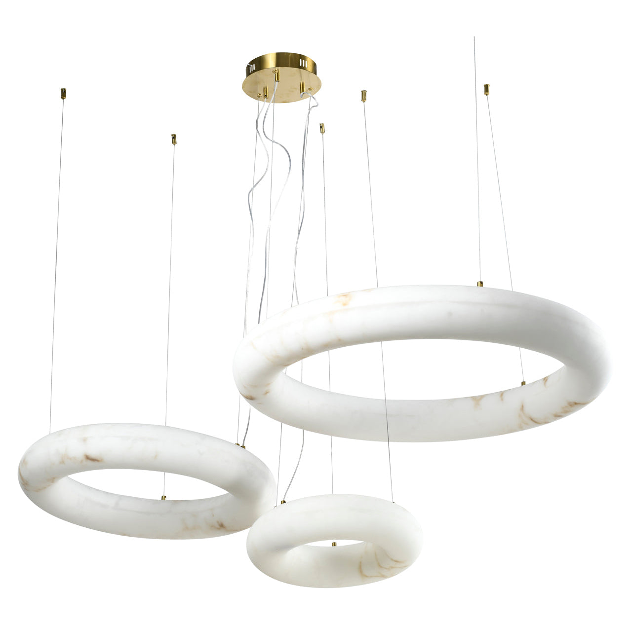 Thalora White Pendant Light by Richmond Interiors
