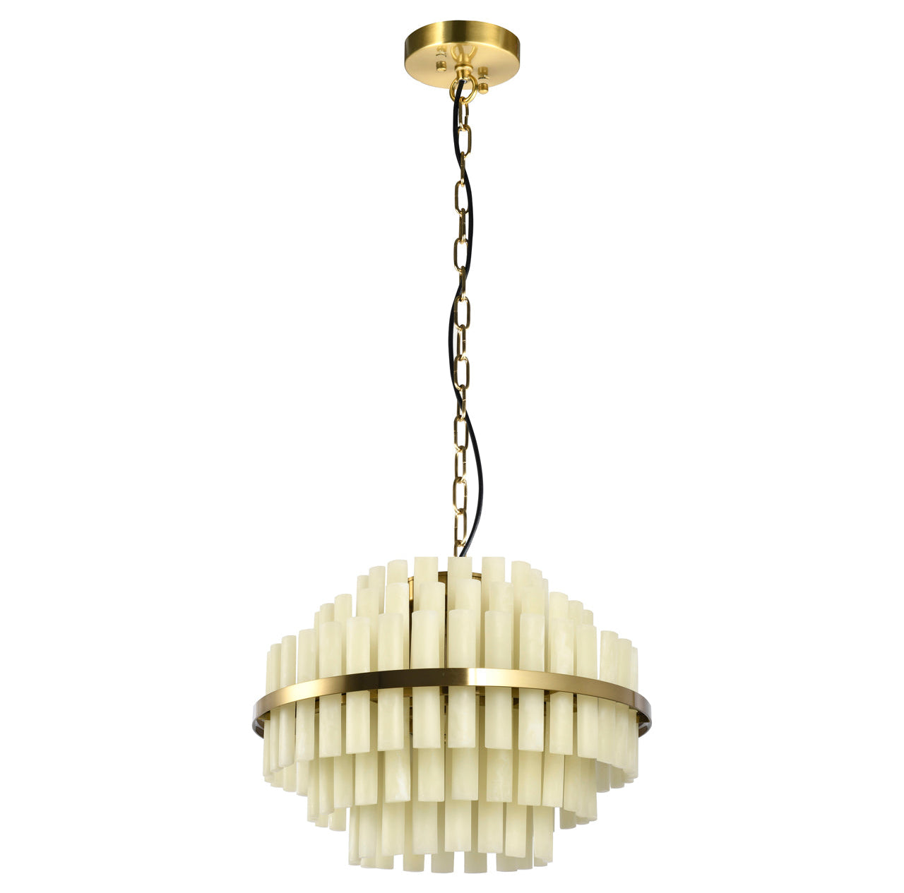 Zerine White Pendant Light by Richmond Interiors