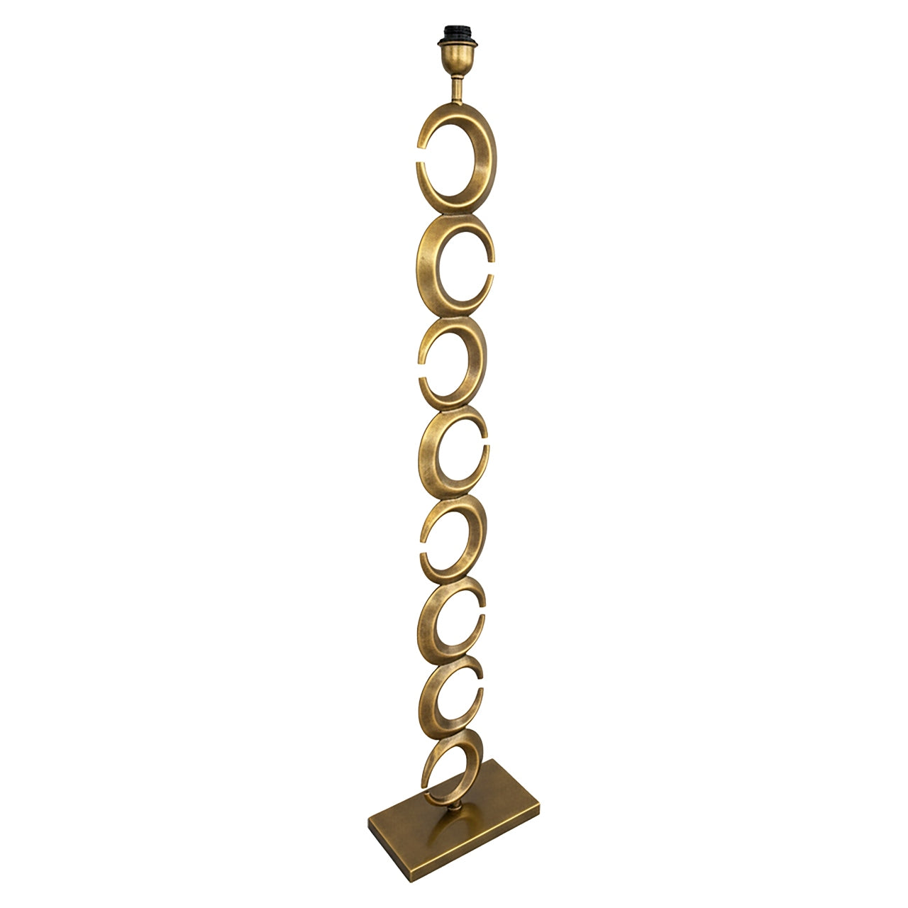 Amina Antique Brass Floor Lamp (Base Only) by Richmond Interiors