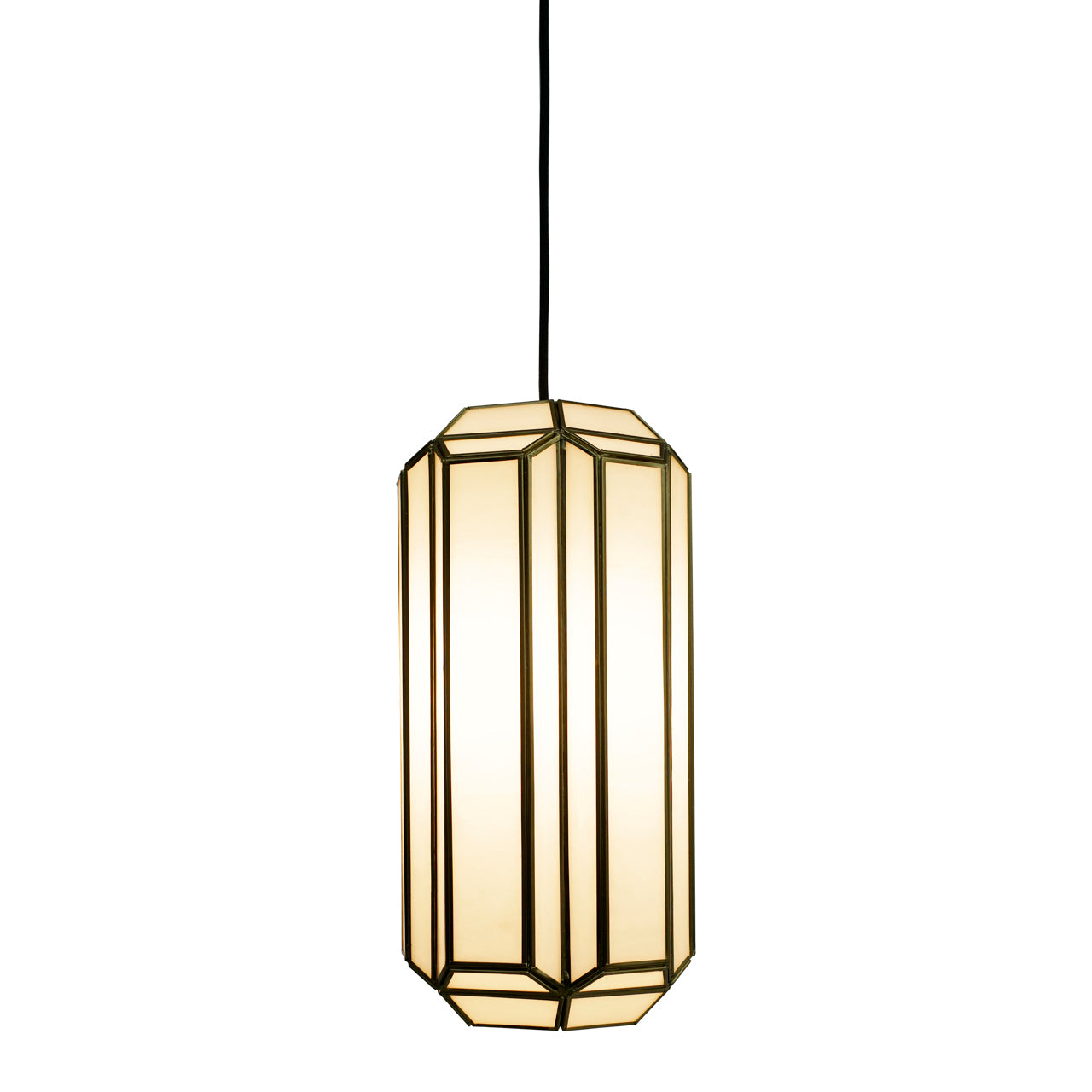 Elona Antique Brass Single Pendant by Richmond Interiors