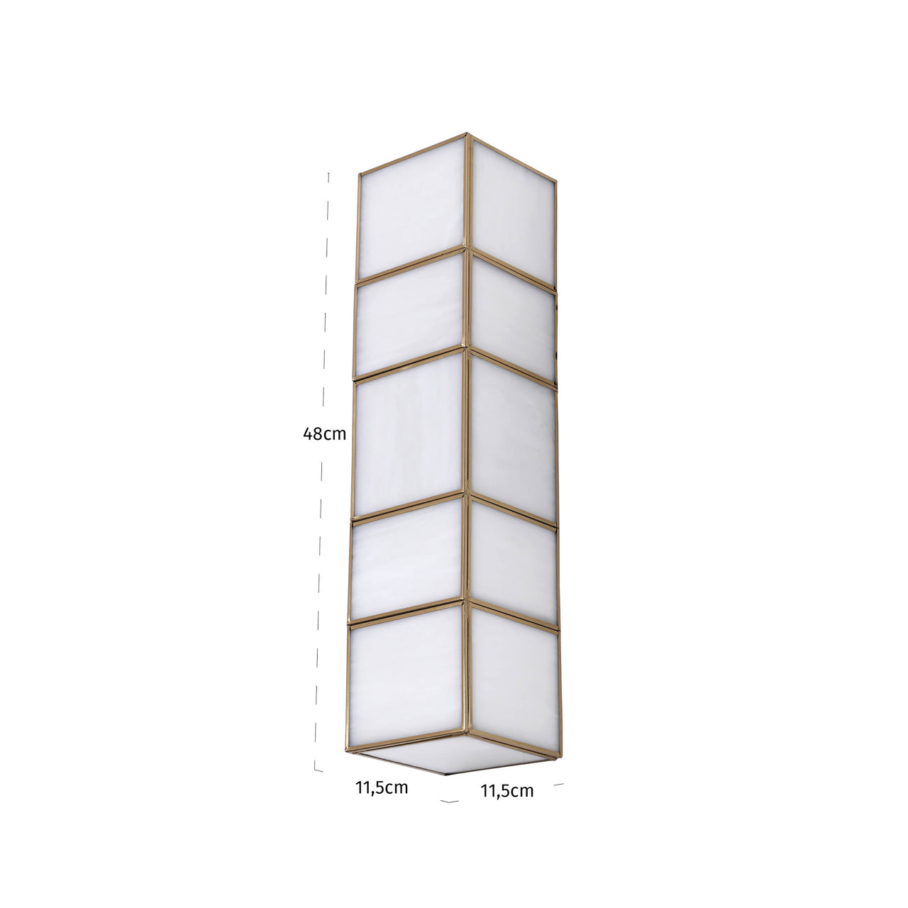 Livia Antique Brass Wall Light - Large by Richmond Interiors