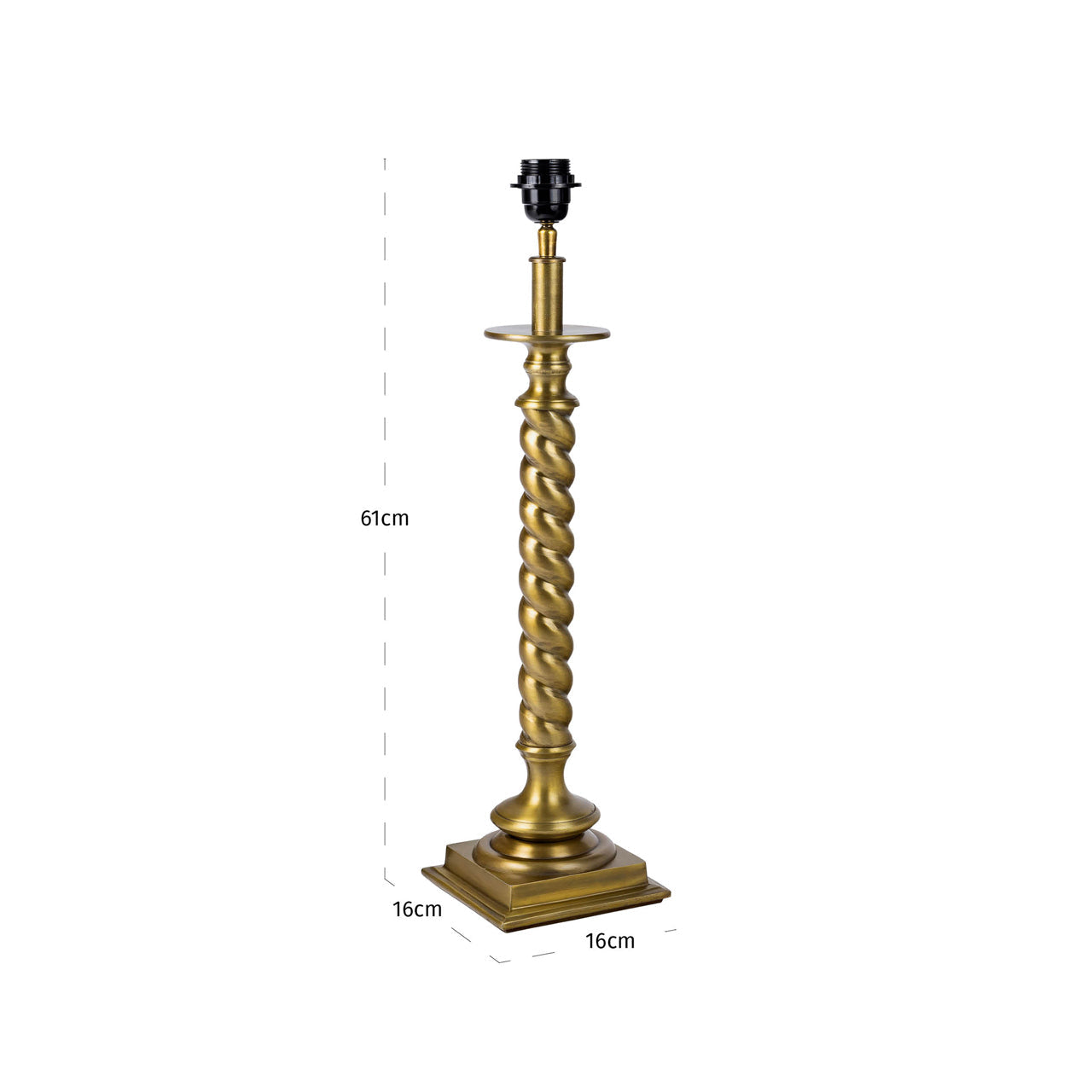 Table lamp Slone brass antique by Richmond Interiors
