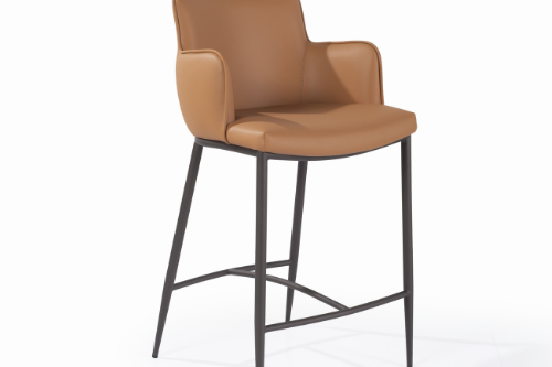 Kim Tan Counter Stool by Tommy Franks