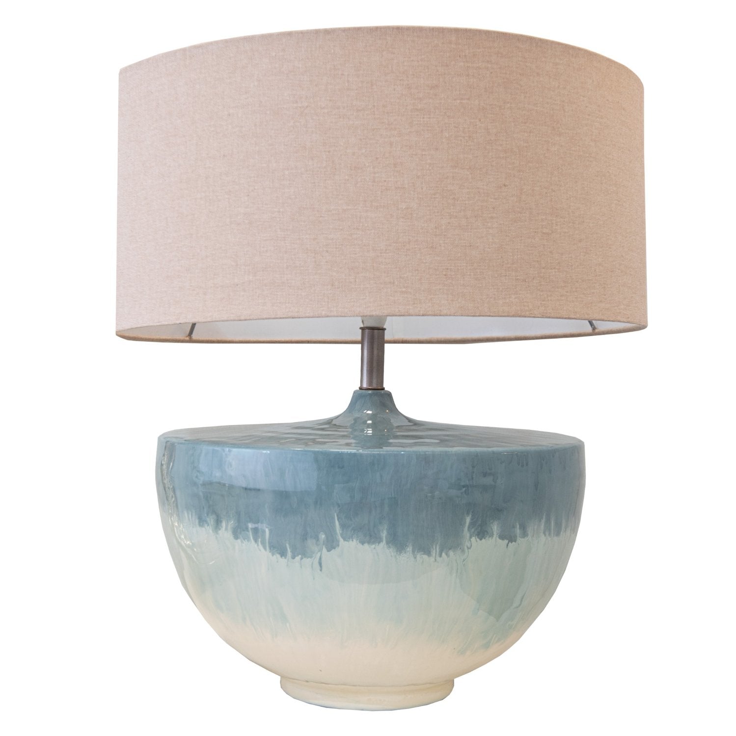 Aketa Large Blue Table Lamp by RV Astley