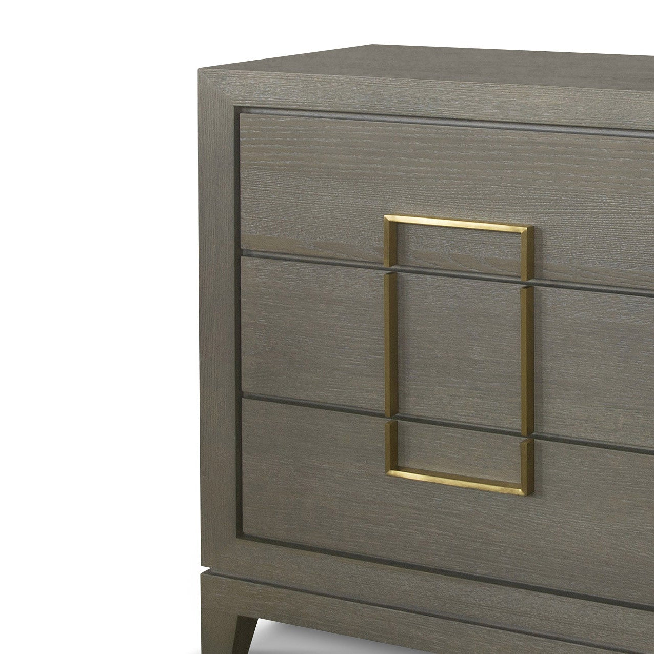Lucca Grey Oak 3 Drawer Chest by Berkeley Designs