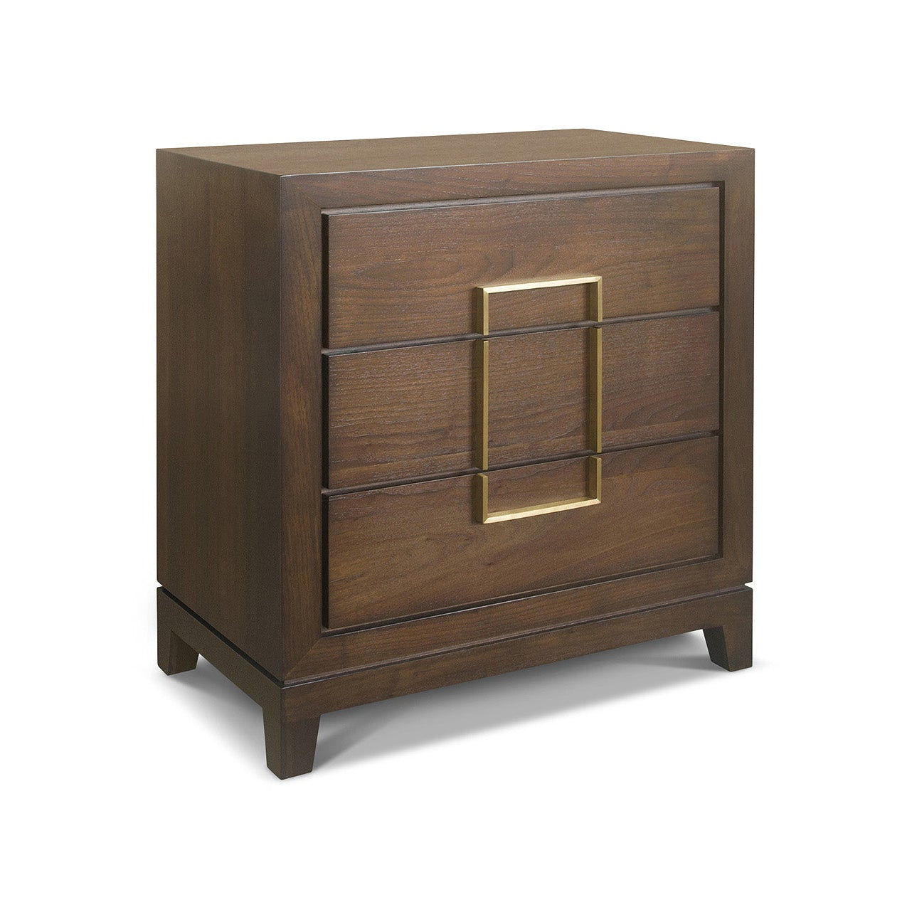 Lucca Walnut 3 Drawer Chest Berkeley Designs
