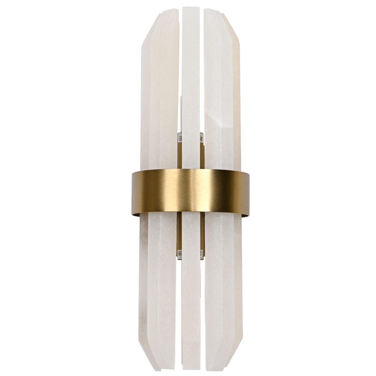 Salerno Gold & Alabaster Wall Light by Luxe Collection