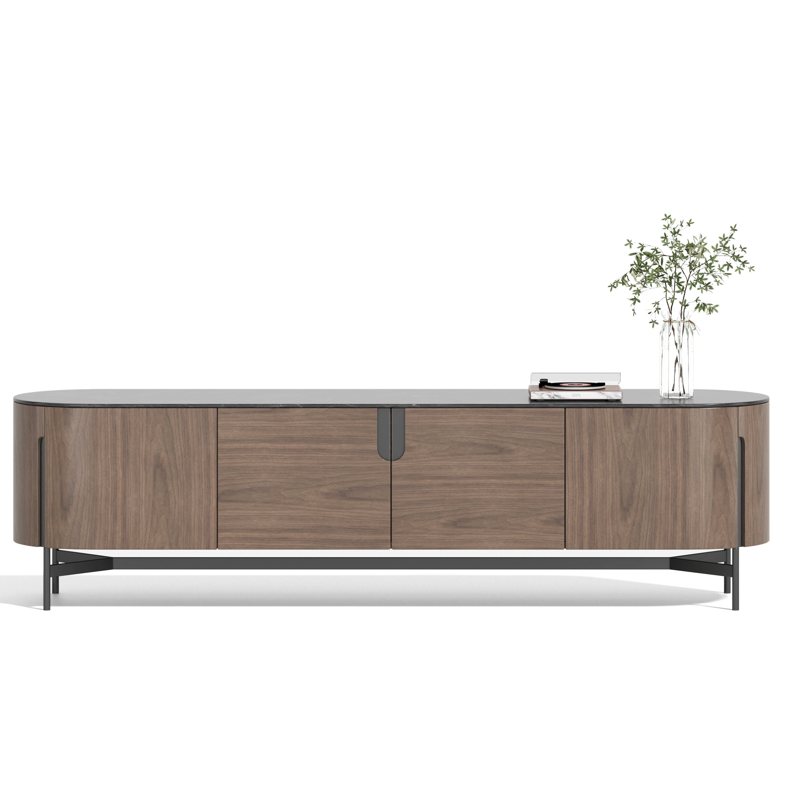 Darcy Walnut & Grey TV Unit by Tommy Franks