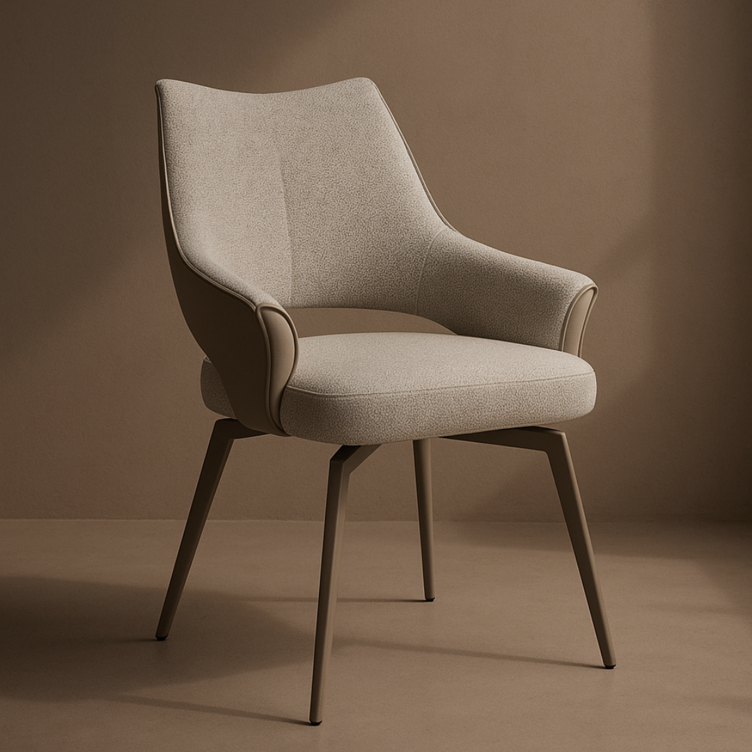 Flores Dining Swivel Chair by Tommy Franks