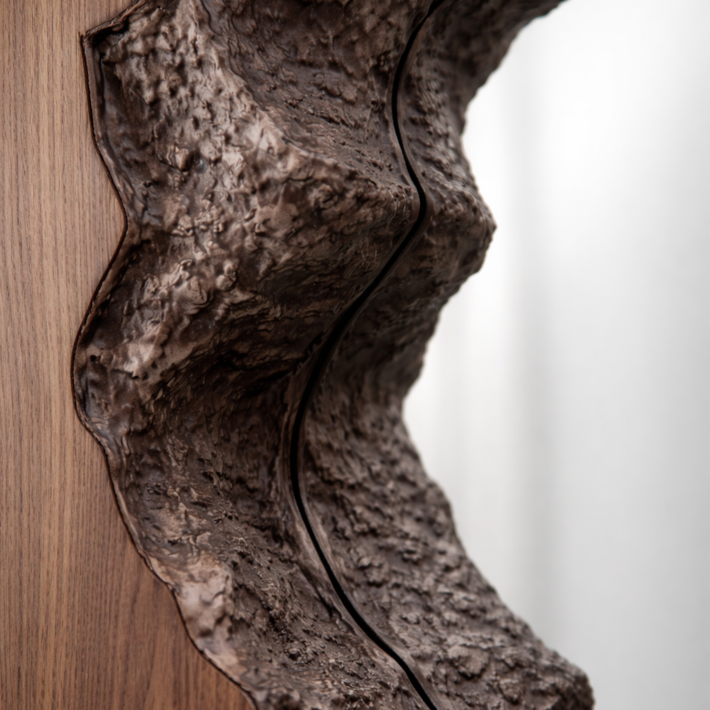 Forrest Walnut Mirror by Tommy Franks