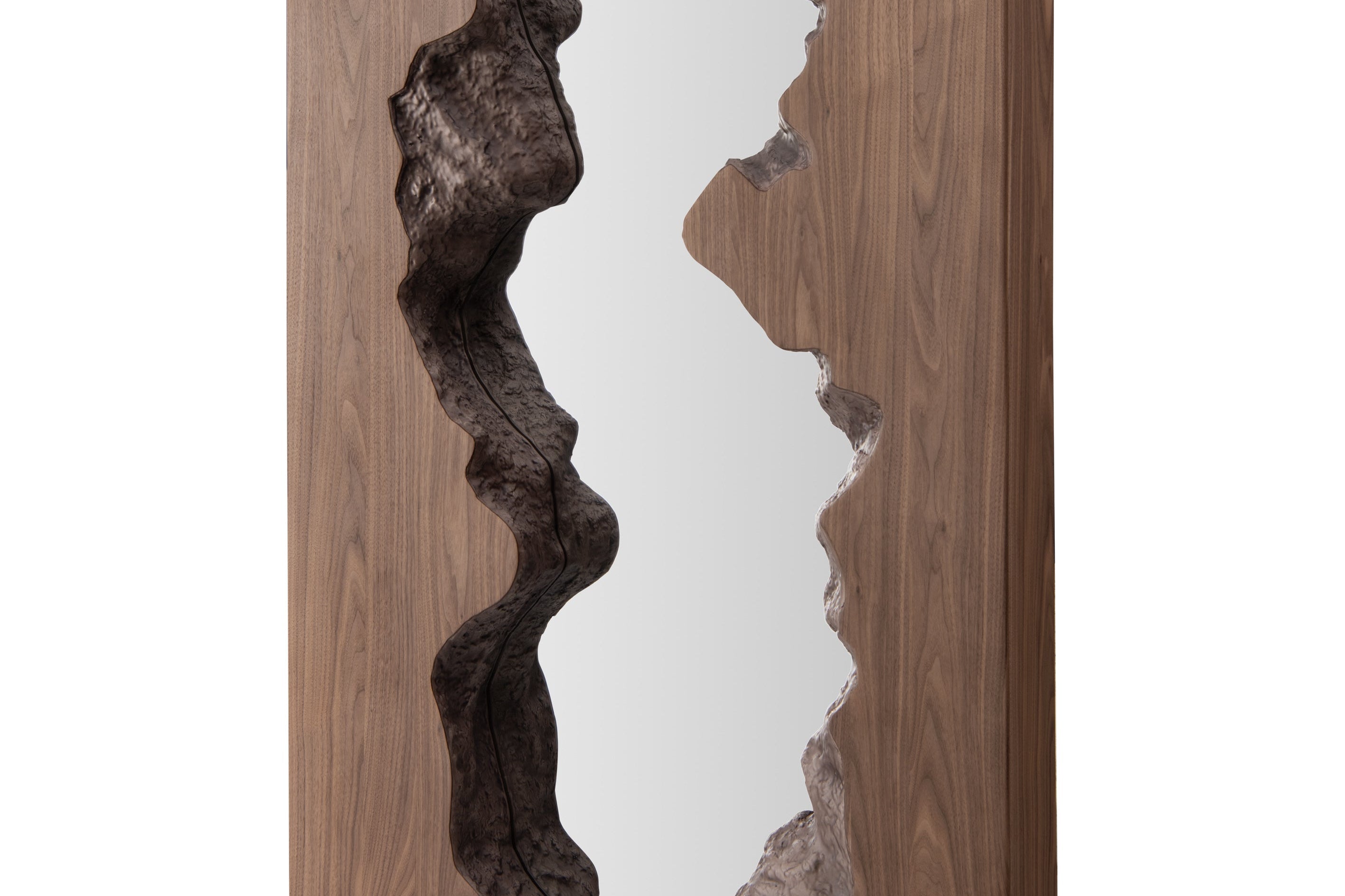 Forrest Walnut Mirror by Tommy Franks