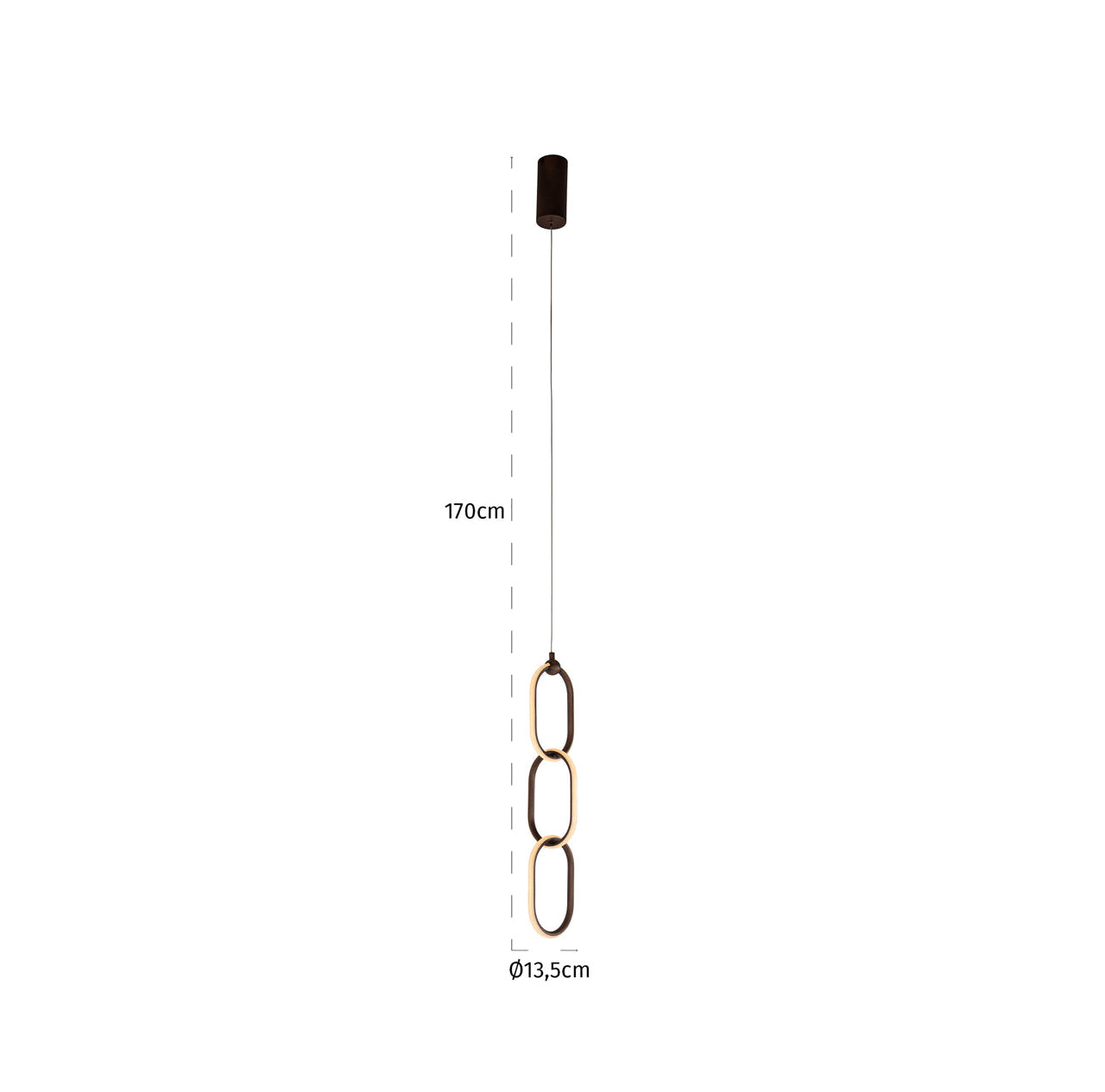 Lacey Bronze Single Pendant by Richmond Interiors
