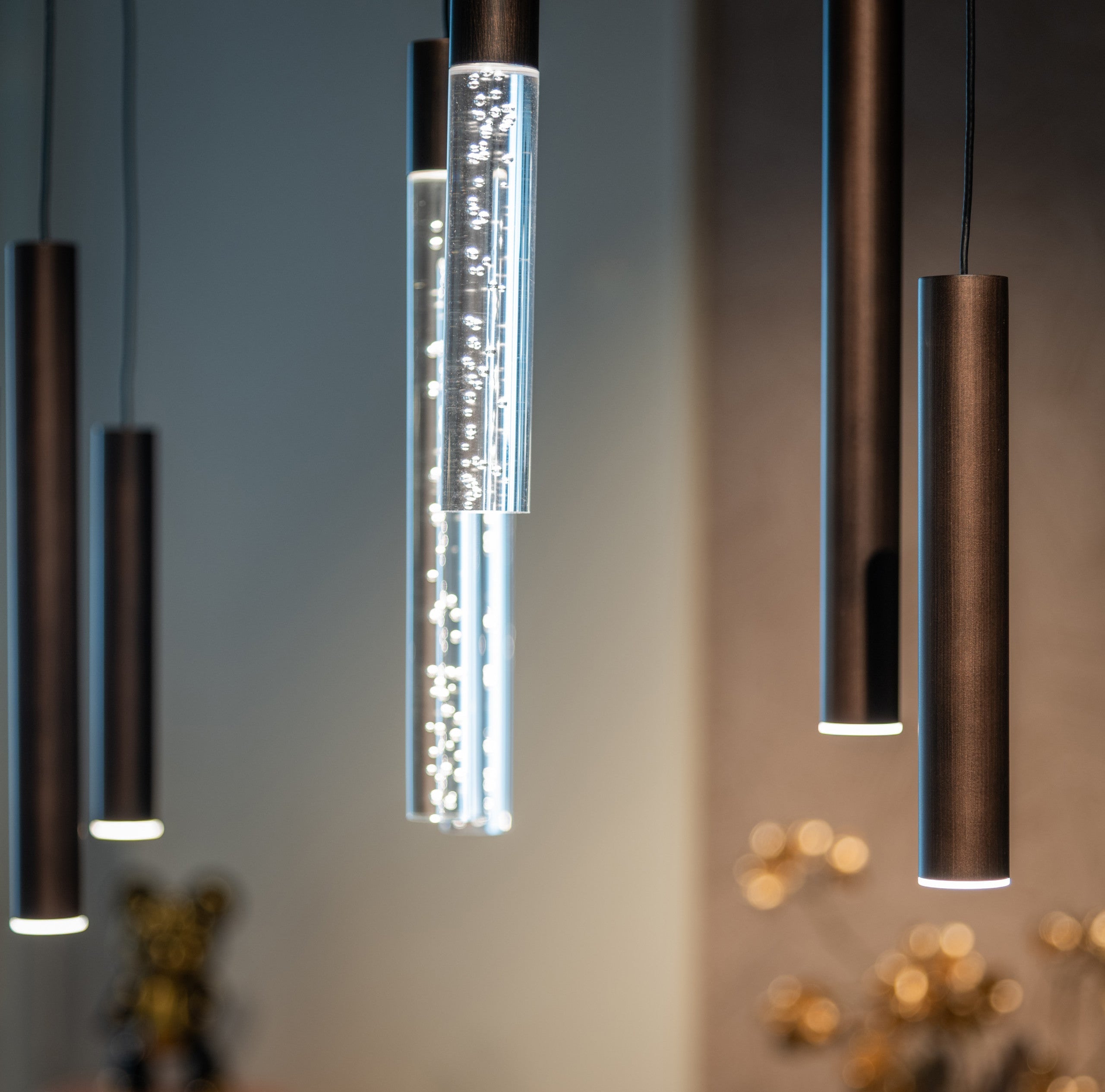 Oxley Bronze Cluster Pendant Light - Large by Richmond Interiors