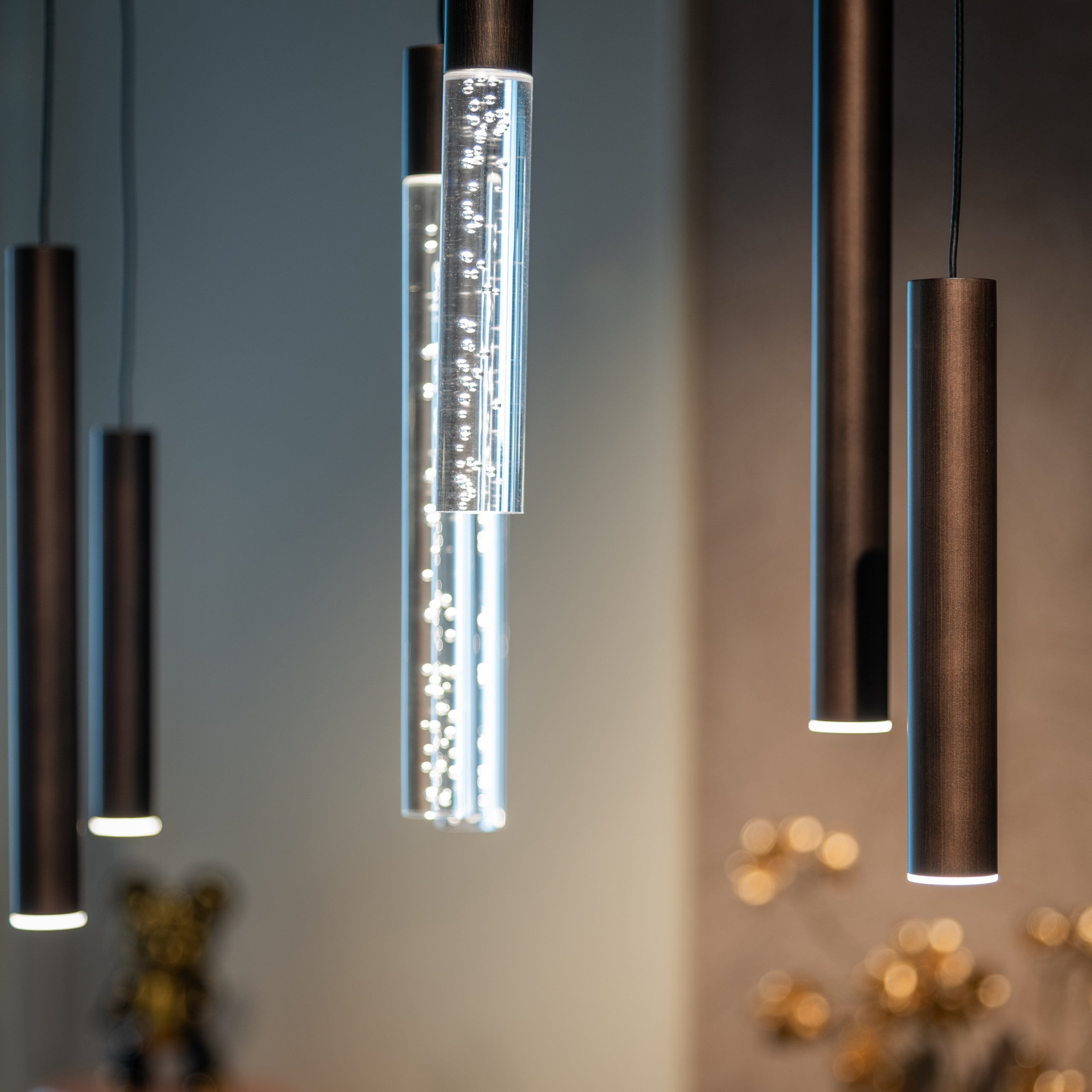 Oxley Bronze Cluster Pendant Light - Large by Richmond Interiors