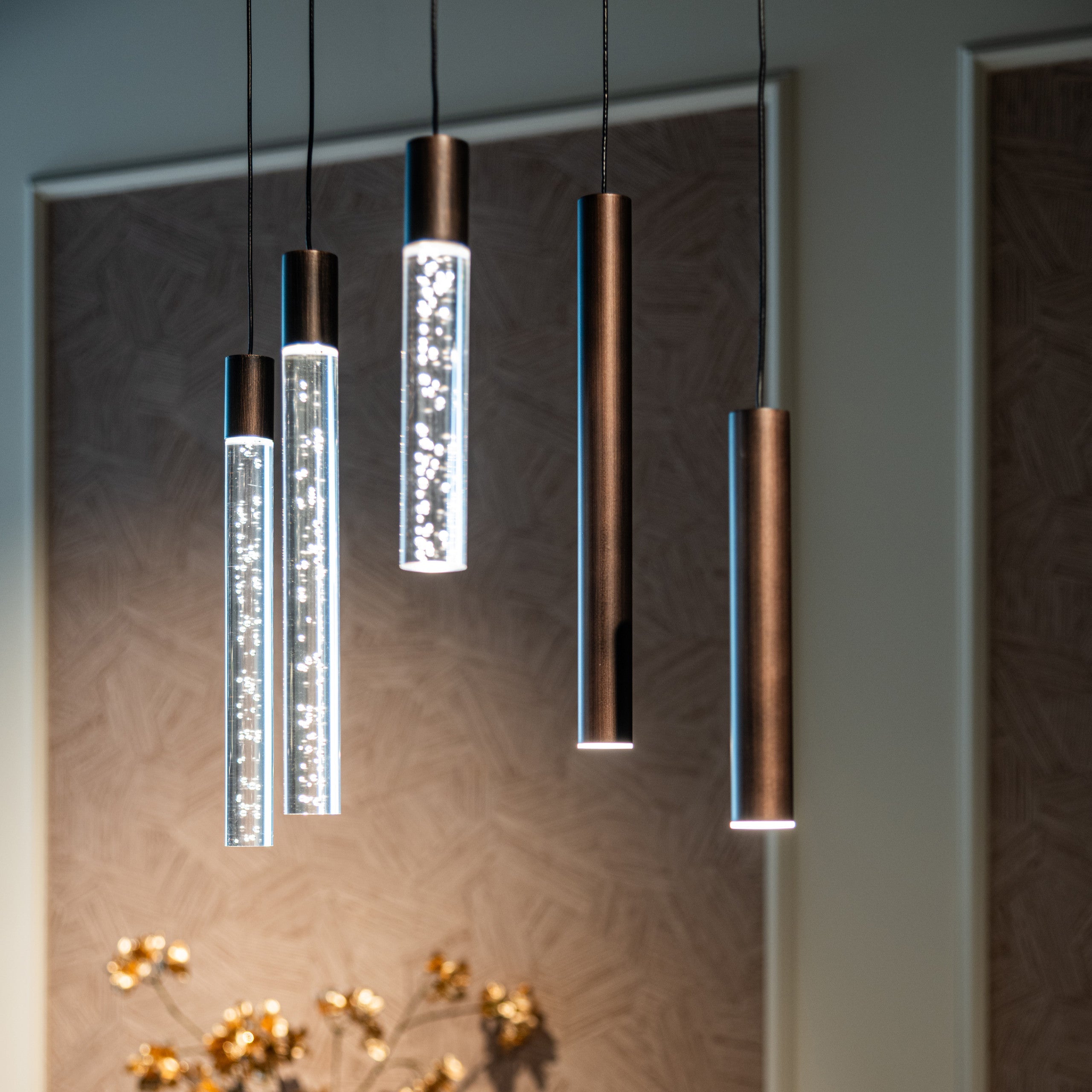 Oxley Bronze Cluster Pendant Light - Large by Richmond Interiors