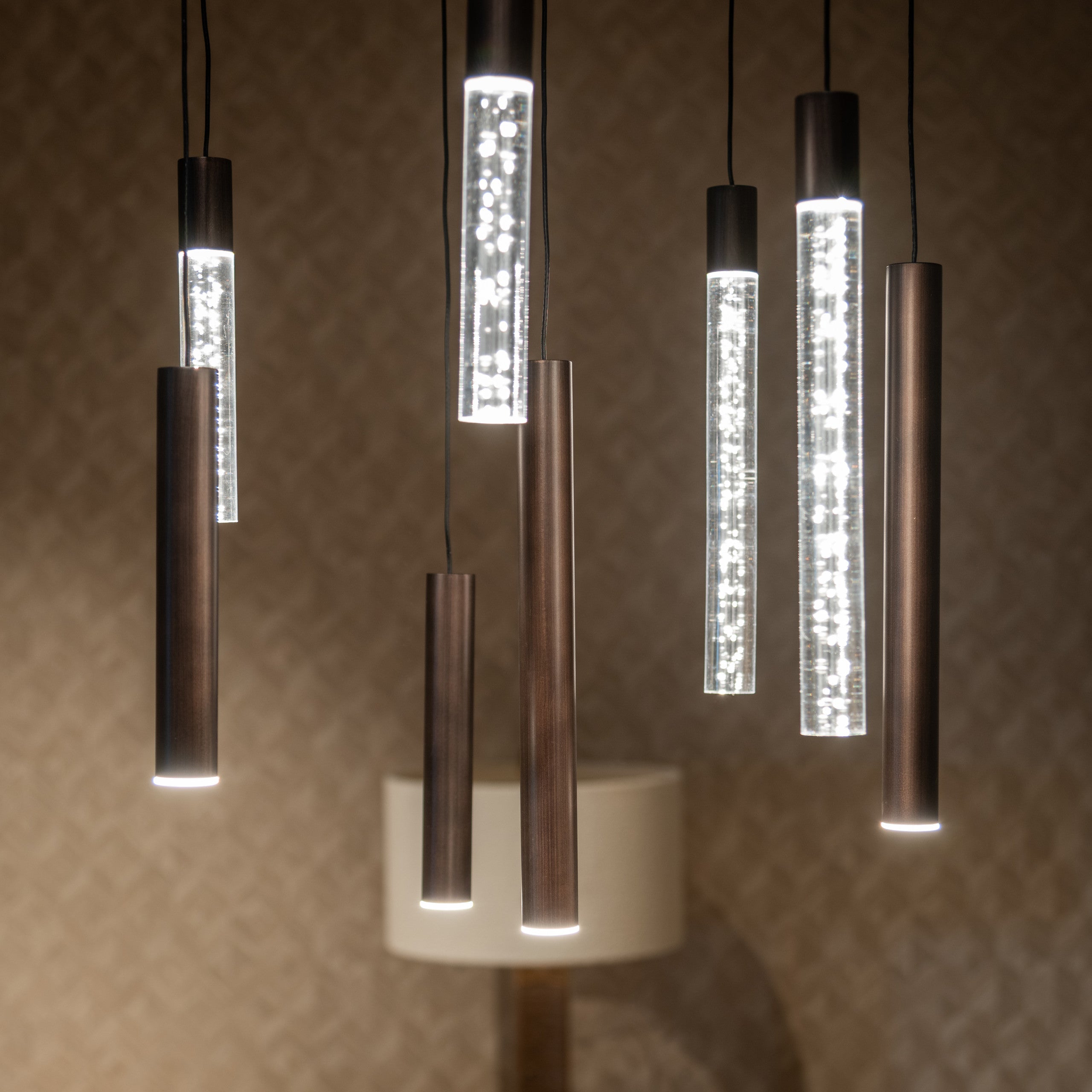 Oxley Bronze Cluster Pendant Light - Small by Richmond Interiors