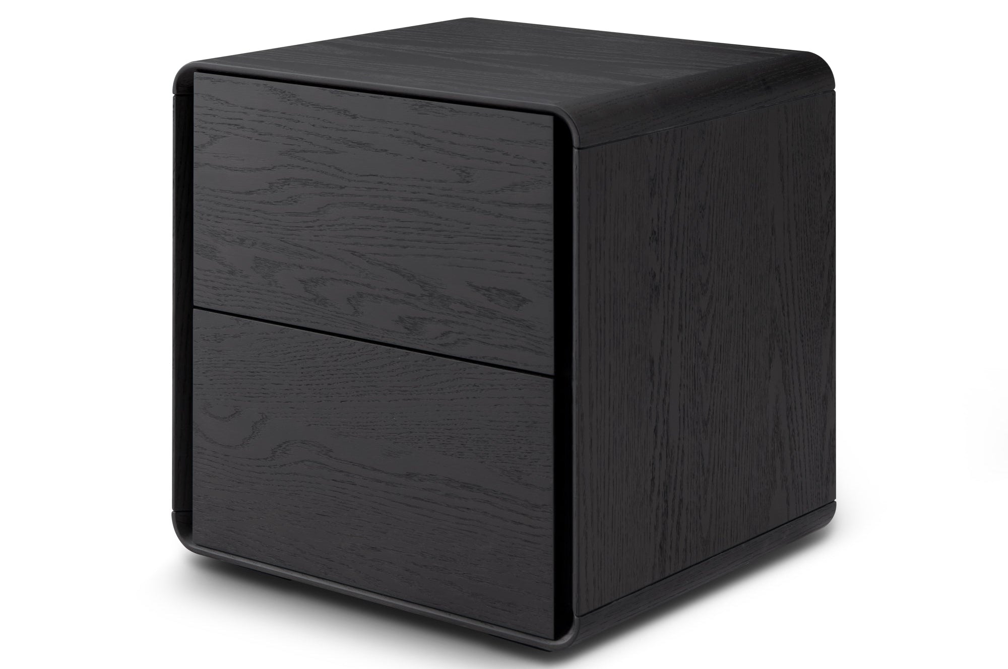 Kota Smoke Oak Bedside Table by Tommy Franks