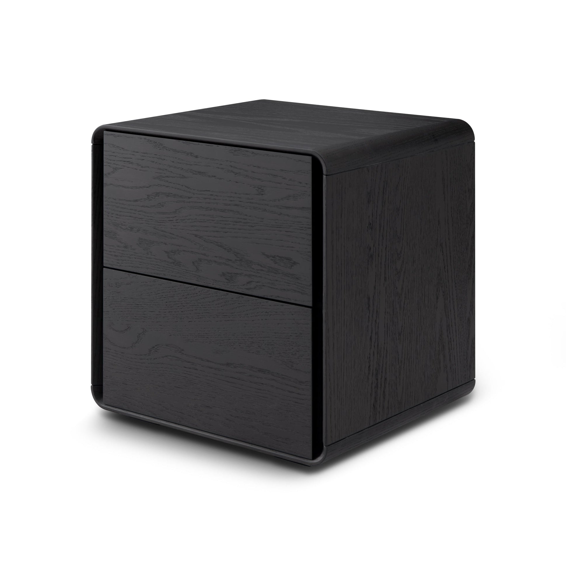 Kota Smoke Oak Bedside Table by Tommy Franks