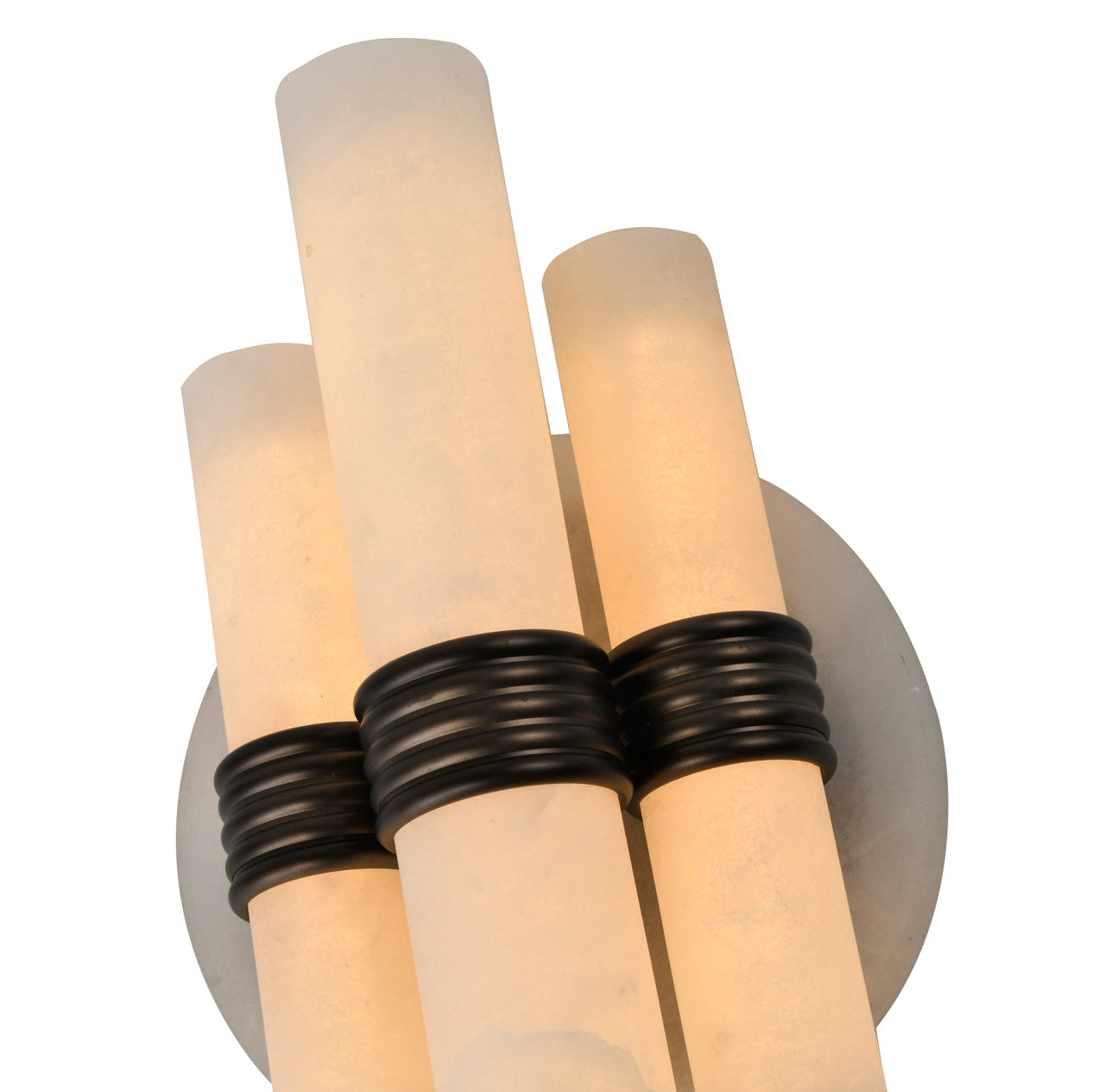 Zara Bronze & White Alabaster Wall Light by Richmond Interiors