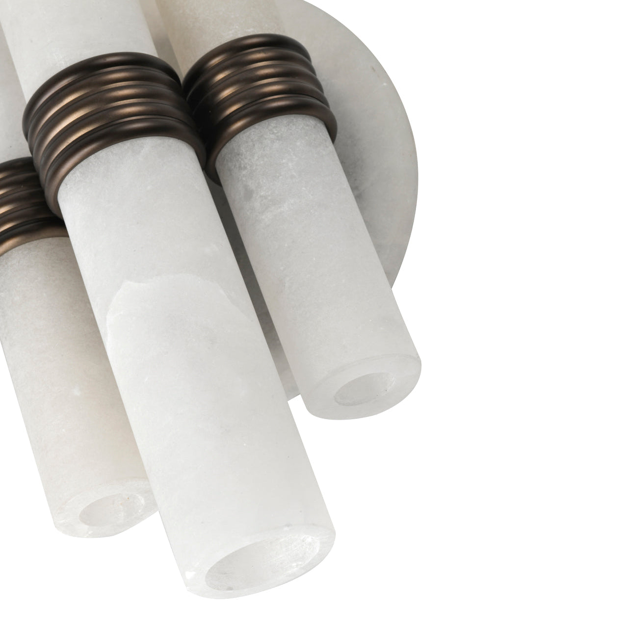 Zara Bronze & White Alabaster Wall Light by Richmond Interiors