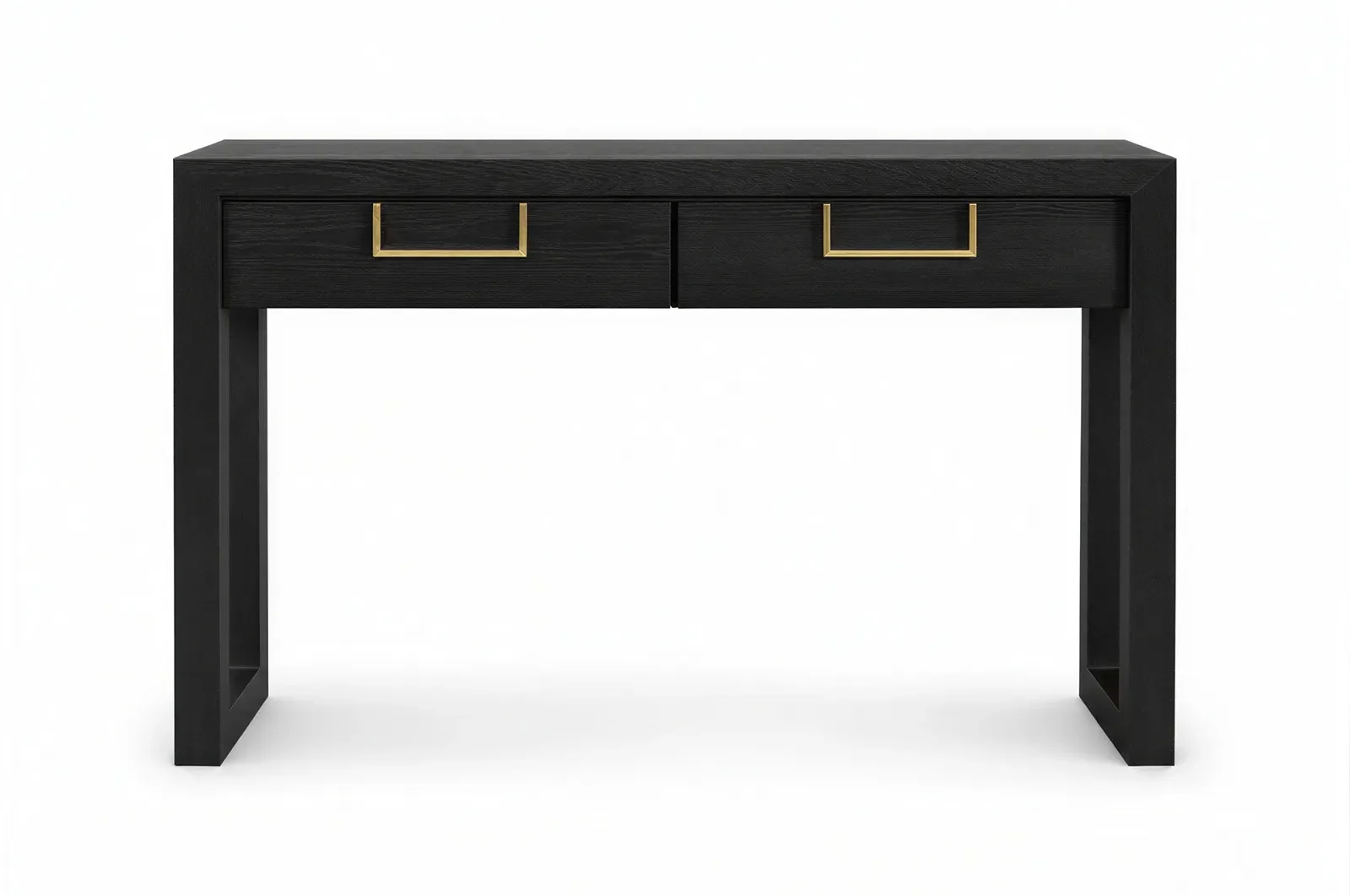Lucca Brown & Brass Console Table Berkeley Designs