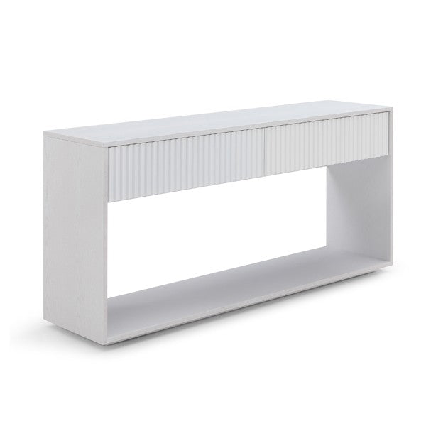 Costine White Console Table by Tommy Franks