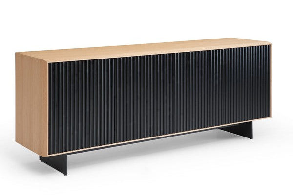 Costine Black Ash & Oak Wood Sideboard by Tommy Franks