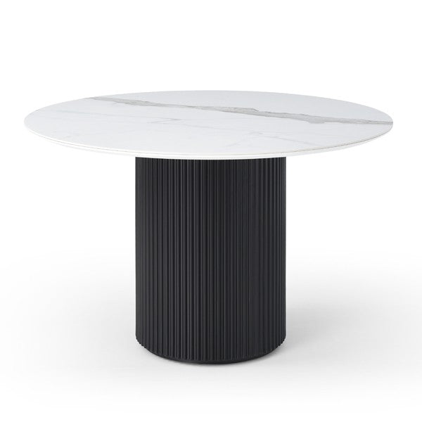 Lantine Round Dining Table by Tommy Franks