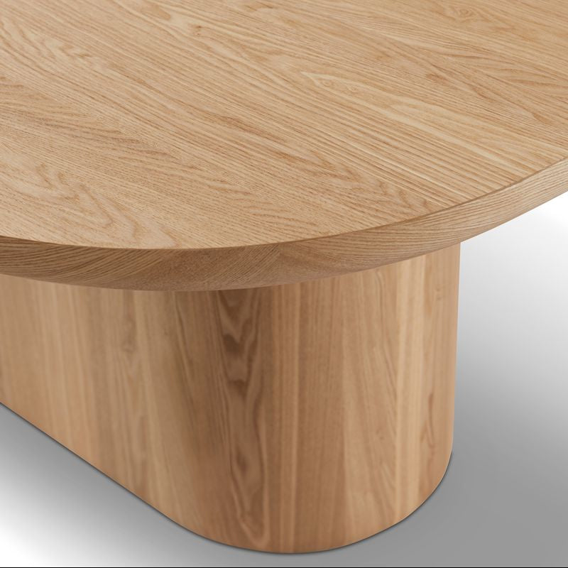 Berwick Ash Oak Single Pedestal Dining Table by Tommy Franks