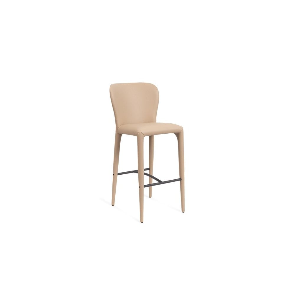 Sarzana Dark Marble Bar Stool by Tommy Franks