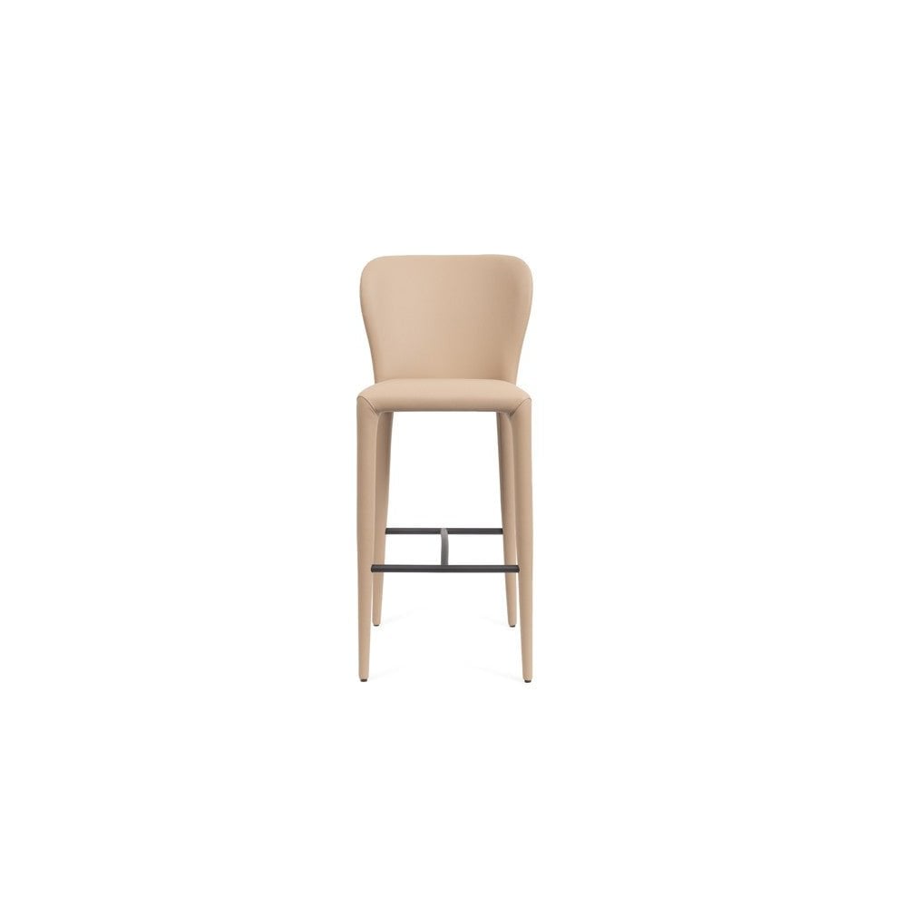 Sarzana Dark Marble Bar Stool by Tommy Franks