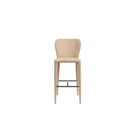 Sarzana Dark Marble Bar Stool by Tommy Franks
