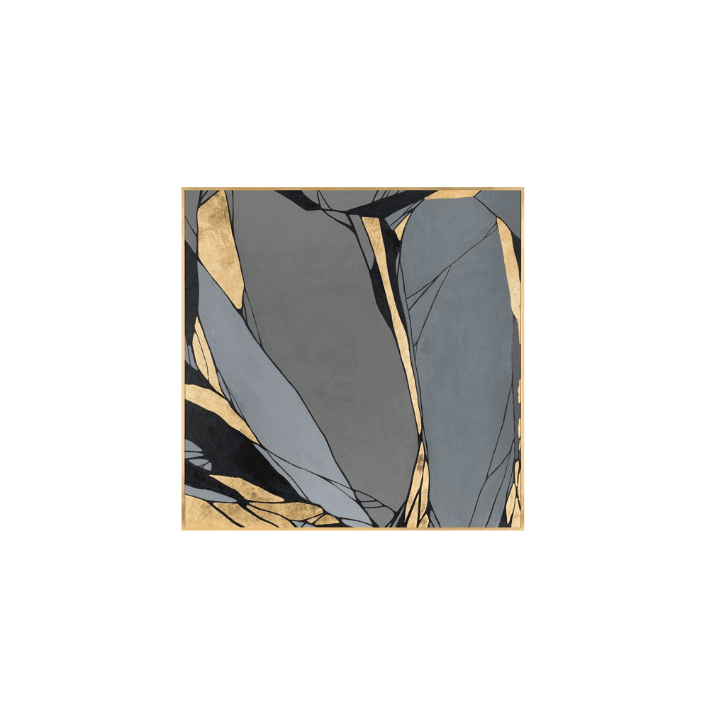 Grey Spectrum Painting by Tommy Franks