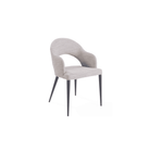 Jiva Dining Chair Light Grey by Tommy Franks